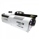 Máquina de humo profesional con iluminación LED y control DMX F1500-LED-DMX Pro DJ Lighting | TechPro