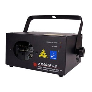 Láser KM002RGB Big Dipper multicolor con sistema de mezcla de colores RGB, control DMX y modo audiorítmico para escenarios | TechPro