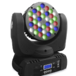 Cabeza Móvil LM108 Big Dipper tipo Wash con 36 LEDs RGBW de alta potencia para baño de color en escenarios | TechPro