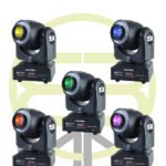 CABEZA MOVIL LED BEAM + SIM ARO LED 45W