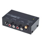 Preamplificador PP400 BEHRINGER ultra compacto para tornamesas con entradas/salidas RCA y TRS | Techpro