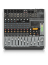 Mezcladora QX1204USB BEHRINGER 12 canales con efectos digitales y USB para grabación | Techpro