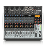Mezcladora QX2222USB BEHRINGER 22 canales con efectos digitales Klark Teknik y USB | Techpro