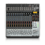 Mezcladora QX2442USB BEHRINGER 24 canales con efectos digitales Klark Teknik y USB | Techpro