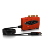 Interfaz de Audio UCA222 BEHRINGER USB 2x2 con entradas/salidas RCA y óptica | Techpro