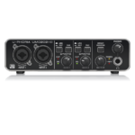 Interfaz de Audio UMC202HD BEHRINGER USB 2x2 con preamps MIDAS y salida auriculares | Techpro