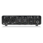Interfaz de Audio UMC204HD BEHRINGER USB 2x4 HD con preamps MIDAS y salida auriculares | Techpro