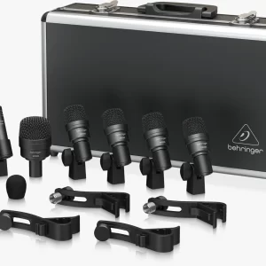 Kit de Batería BC1200 BEHRINGER completo 5 piezas con platillos y hardware para principiantes | Techpro